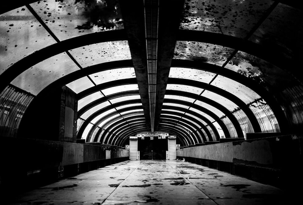 abandoned metro