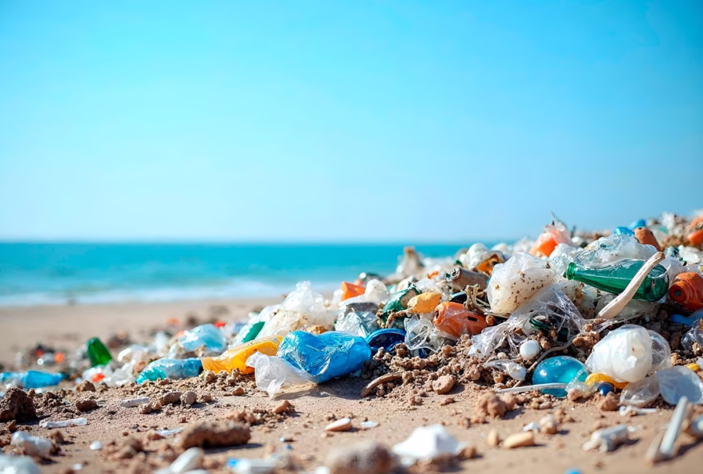 beach polution